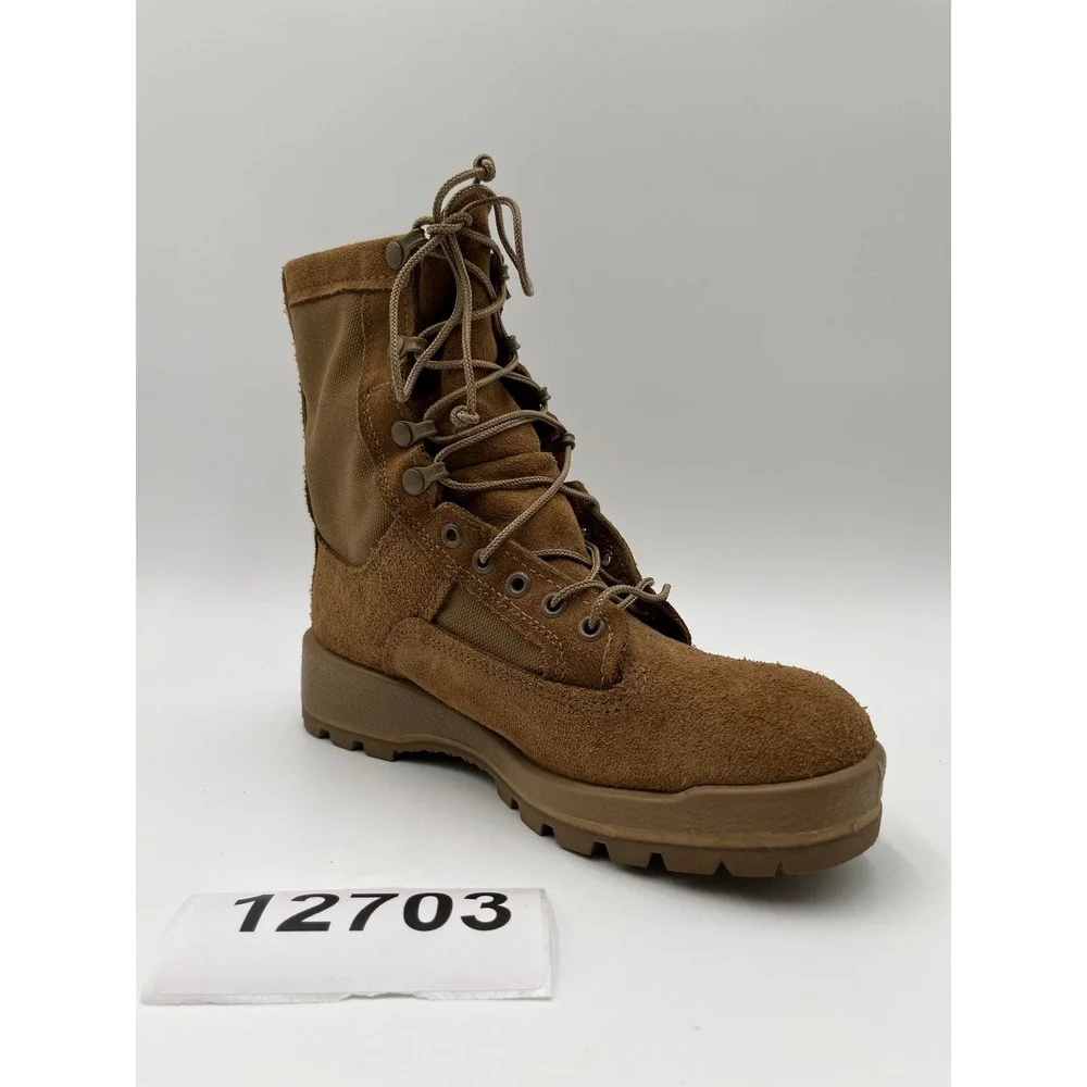Belleville Combat Boots Mens 6 R Tan Excellent Gore-Tex Military Tactical 790G